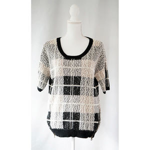 Lucky Brand Plaid Sweater